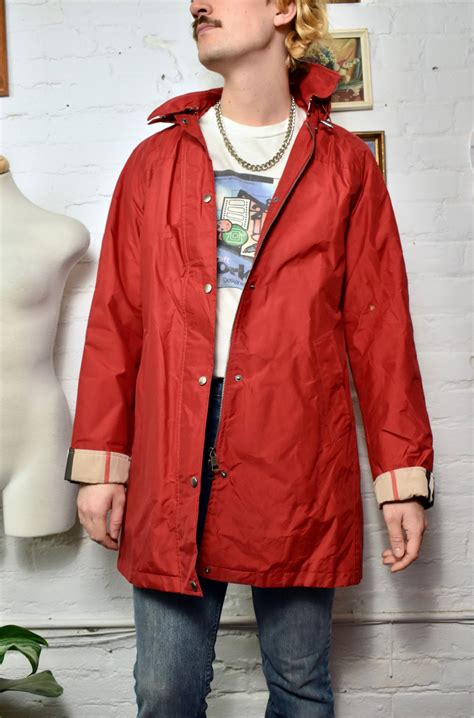 burberry ball park rain coat|Burberry Bowpark Rain Jacket .